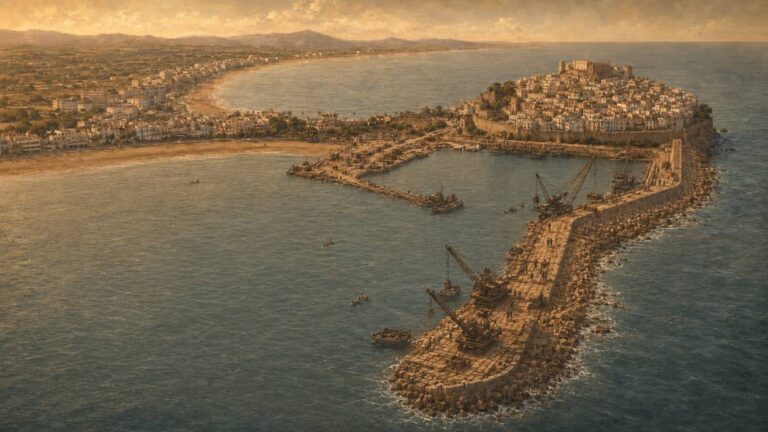 La construcción del puerto moderno, 1922-1925
