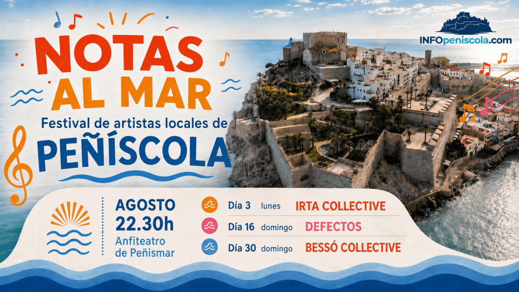 Festival de musicos locales. Agosto 2026 - Peñíscola
