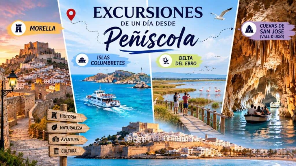 Excursiones de un día desde Peñíscola: Morella, Islas Columbretes, Delta del Ebro,…
