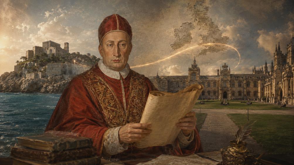 De Peñíscola a la Universidad de St. Andrews: el legado del Papa Luna