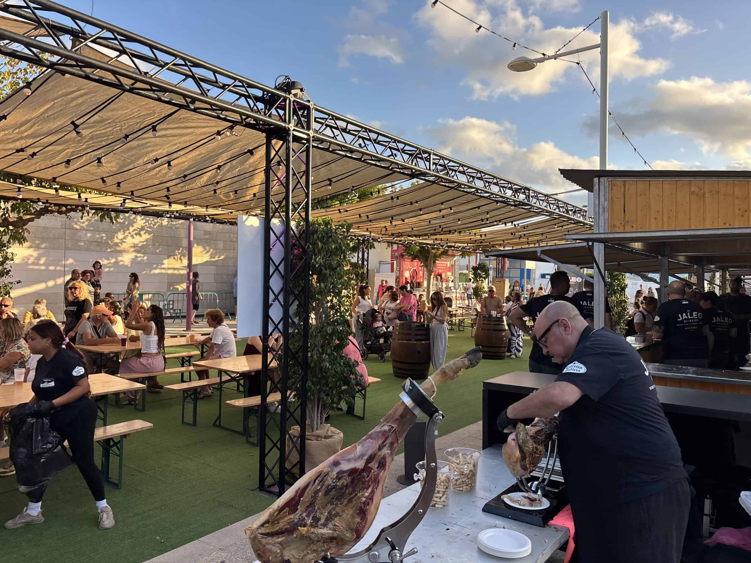 Recinto del Jaleo inaugurado en las Fiestas Patronales de Peñíscola 2026