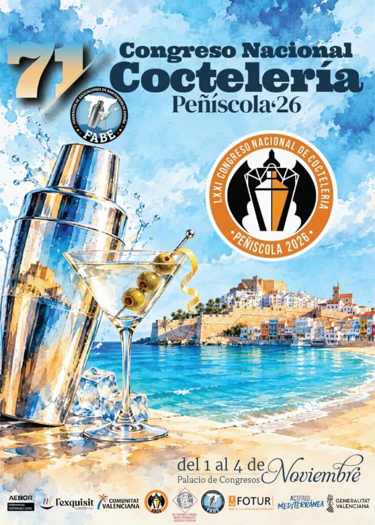 Peñíscola reunirá a 52 bartenders en el 71 Congreso Nacional de Coctelería