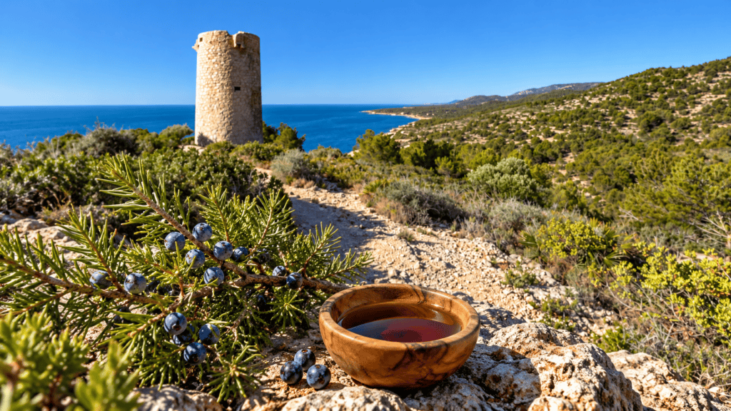 Aceite de enebro en la sierra de Irta: el antiguo oficio que dejó huellas en la roca