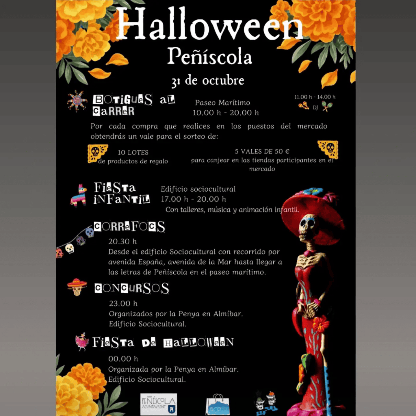 Halloween en Peñíscola 2026 - Ayuntamiento de Peñíscola